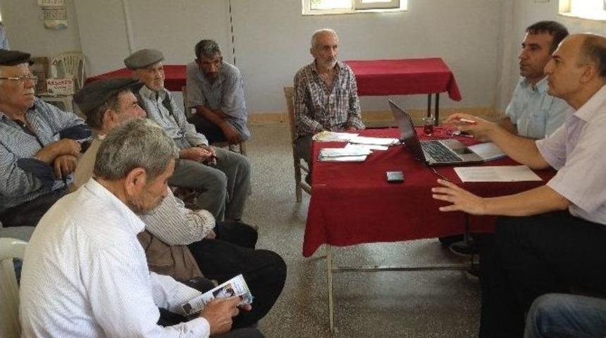 Tut İl&ccedil;esinde &Ccedil;ift&ccedil;ilere Eğitim Verildi