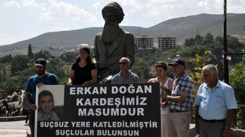 Tunceli&rsquo;de Tikko Protestosu
