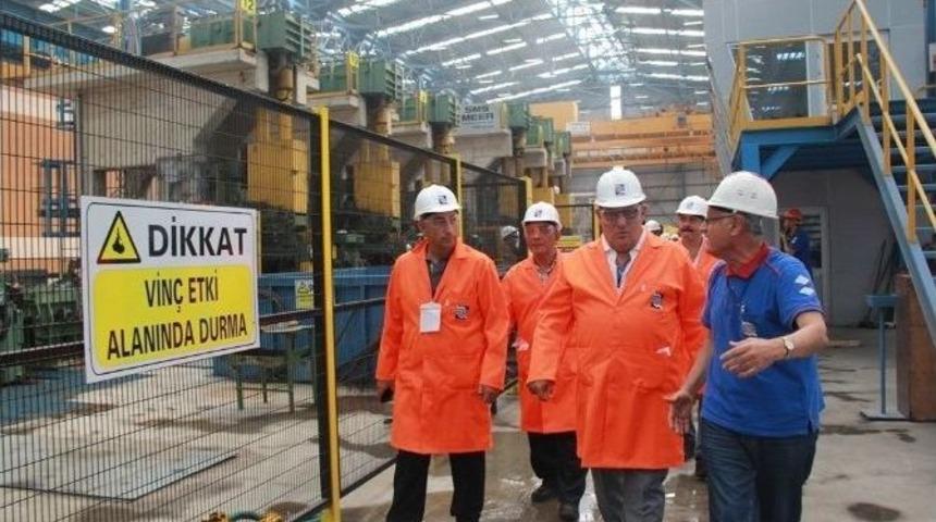 Besiad &Uuml;yeleri Kardemir&rsquo;i Ziyaret Etti