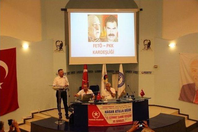 Vatan Partisi Genel Başkan Yardımcısı Uğur’un İddiası: 