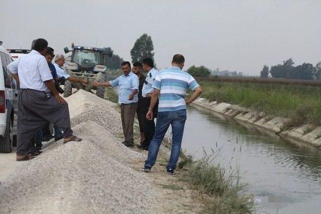 Sulama Kanalında Erkek Cesedi Bulundu