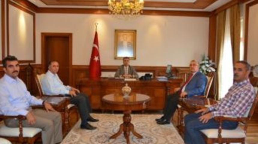 Poyraz Vali Toprak&rsquo;ı Ziyaret Etti