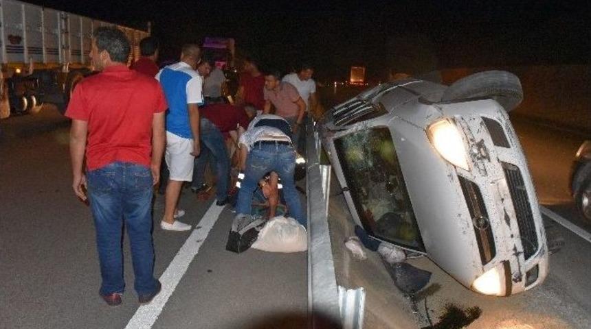 Tosya&rsquo;da Trafik Kazası: 1 Yaralı