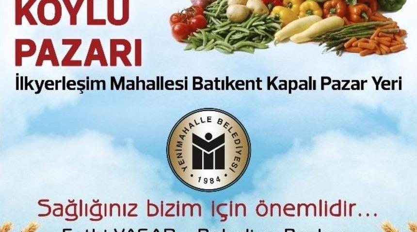 Yenimahalle&rsquo;de K&ouml;yl&uuml; Pazarları A&ccedil;ılıyor