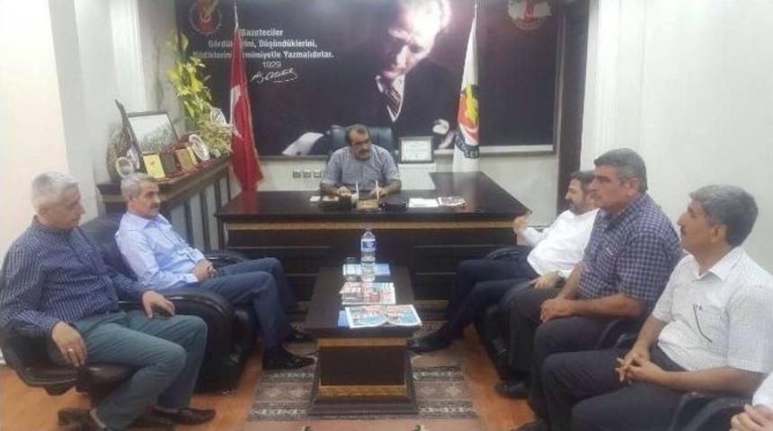 Tbmm Başkan Vekili Aydın&rsquo;dan Agc&rsquo;ye Ziyaret