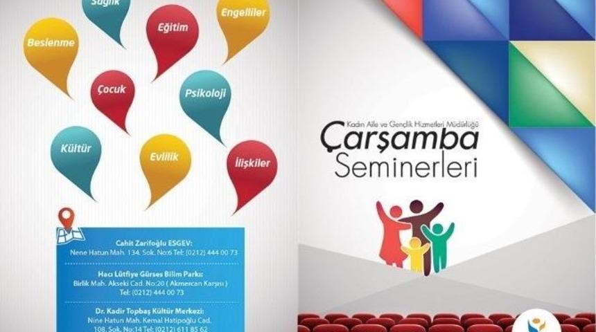 Kadınlara "&ccedil;arşamba Seminerleri"