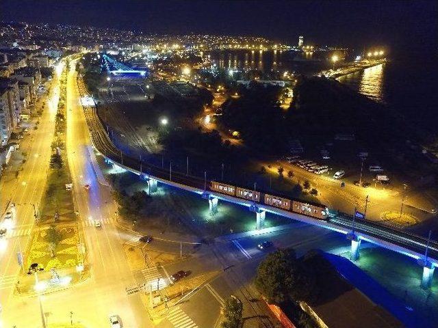 Raylı Sistem Tekkeköy Hattında Test Sürüşleri Başladı