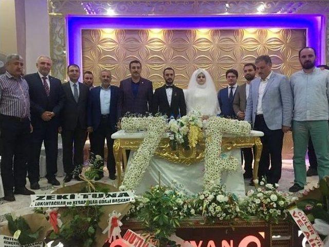 Bakan Tüfenkci Nikah Şahidi Oldu