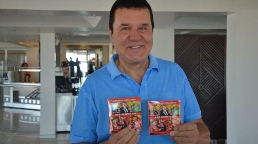 Sanat&ccedil;ı Mithat K&ouml;rler, Eskişehirspor İ&ccedil;in Yaptığı Cd&rsquo;yi Tanıttı