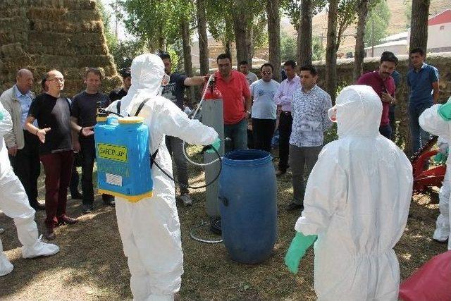 Kuş Gribi Salgınına Karşı Hazırlık Yapıldı