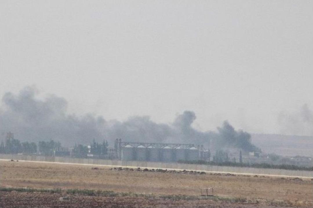 Suriye&rsquo;deki Işid Mevzileri Havadan Ve Karadan Vuruluyor