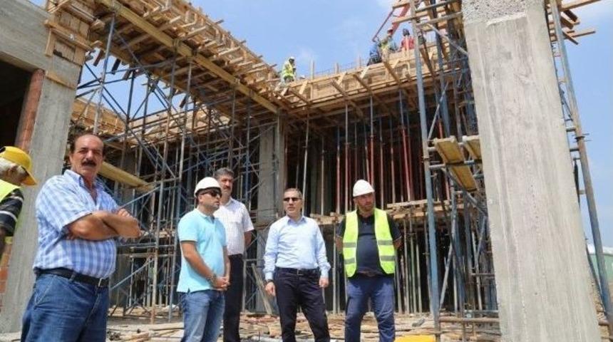 15 Temmuz Demokrasi Şehitler Parkı İnşaatı S&uuml;r&uuml;yor