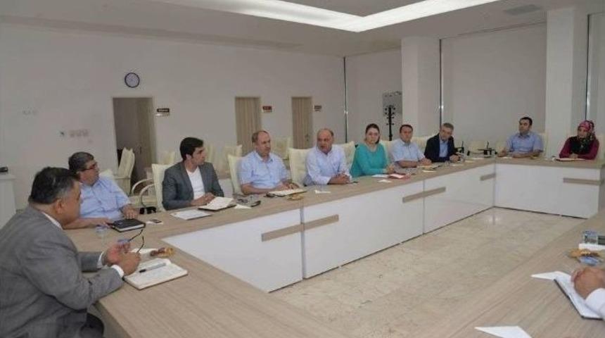 Bilecik Belediye Başkanı Selim Yağcı, Haftalık İstişare Toplantısını Yaptı