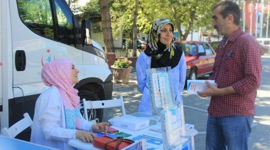 Osmaneli&rsquo;deki Vatandaşlar Sağlıklı Yaşam İ&ccedil;in Bilgilendirdi