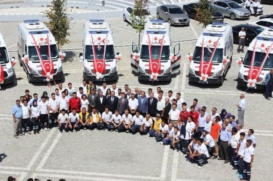 Konya&rsquo;da, 19 Ambulans 112 Acil Sağlık Hizmetleri B&uuml;nyesine Katıldı