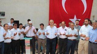 Akören Köyünde Cami Temeli Atıldı