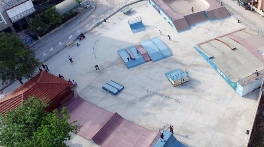 G&uuml;venlik İ&ccedil;in Skate Park&rsquo;ta 24 Saat Canlı Yayın