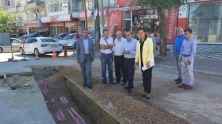 Başkan K&ouml;şker, &Ccedil;alışmaları Yerinde İnceledi