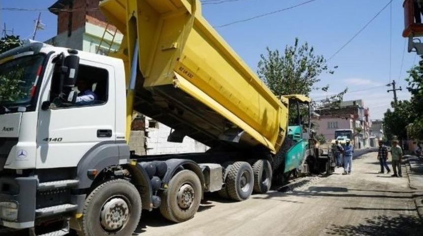 Mara Ve Musalla Mahallerinde Asfaltlama Çalışması Yapılıyor