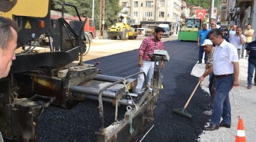 İskilip&rsquo;te Asfalt &Ccedil;alışmaları Start Aldı