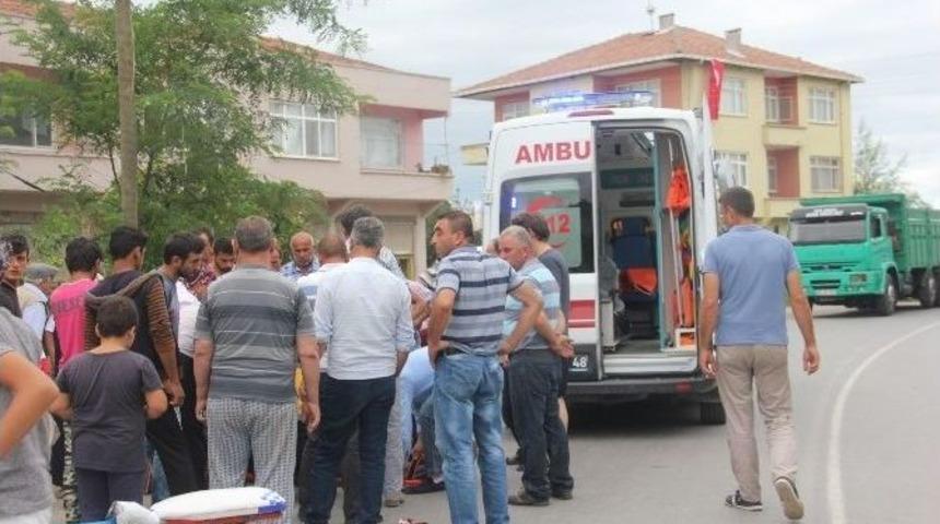 Motosiklet Kazası: 1 Yaralı