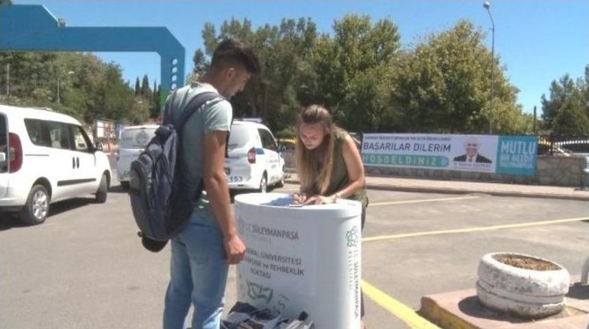 &Uuml;niversite &Ouml;ğrencileri S&uuml;leymanpaşa Belediyesi Tarafından Karşılandı