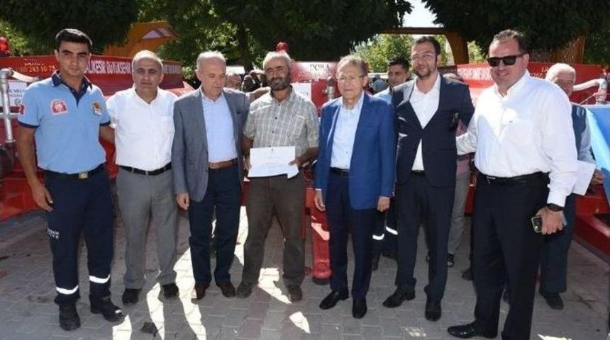 Dursunbey&rsquo;de K&ouml;ylere Aroz&ouml;z Dağıtıldı