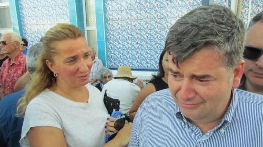 Chp &Ccedil;eşme İl&ccedil;e Başkanı Ekrem Oran&rsquo;ın Baba Acısı