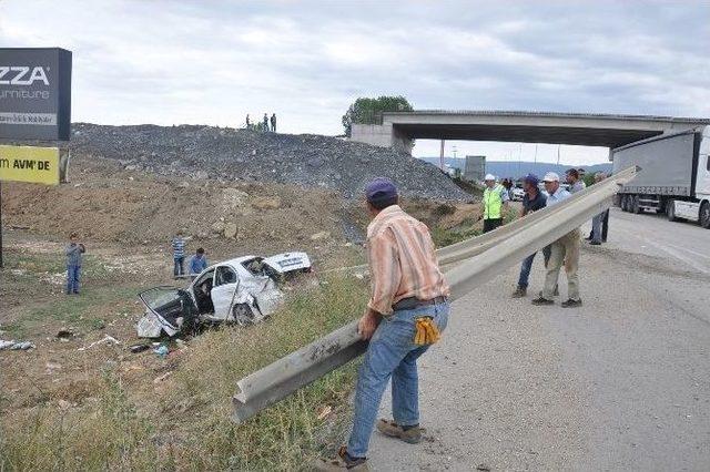 İnegöl’de Feci Kaza: 5 Yaralı