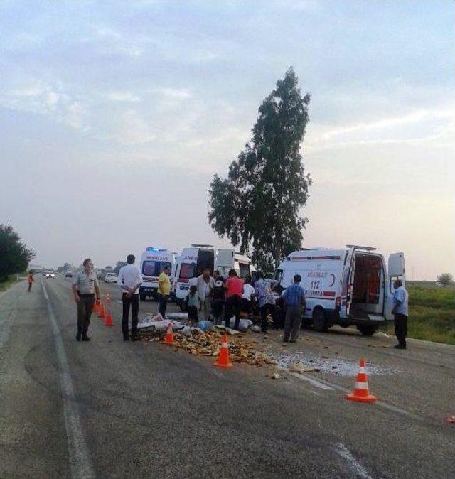 Adana’da Trafik Kazası: 11 Yaralı