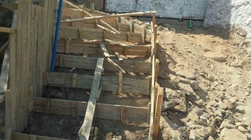 Esentepeli İ&ccedil;in Merdiven Kalıpları &Ccedil;akıldı