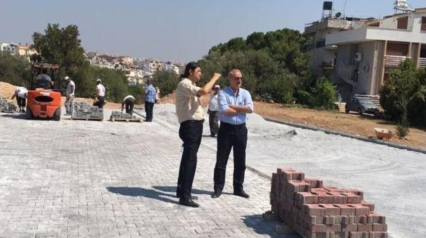 Didim&rsquo;de &Uuml;st Yapı &Ccedil;alışmaları &Ccedil;amlık&rsquo;ta S&uuml;r&uuml;yor