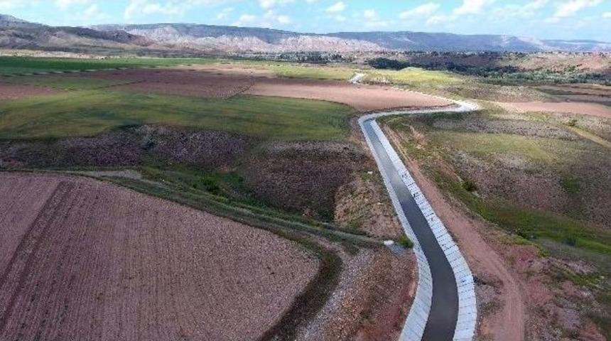 Hamzalı Sulaması İnşaatında &Ccedil;alışmalar Tam Gaz Devam Ediyor