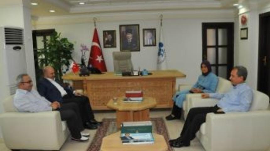 Milletvekili Mustafa Baloğlu&rsquo;ndan, Başkan Akkaya&rsquo;ya Teşekk&uuml;r Ziyareti