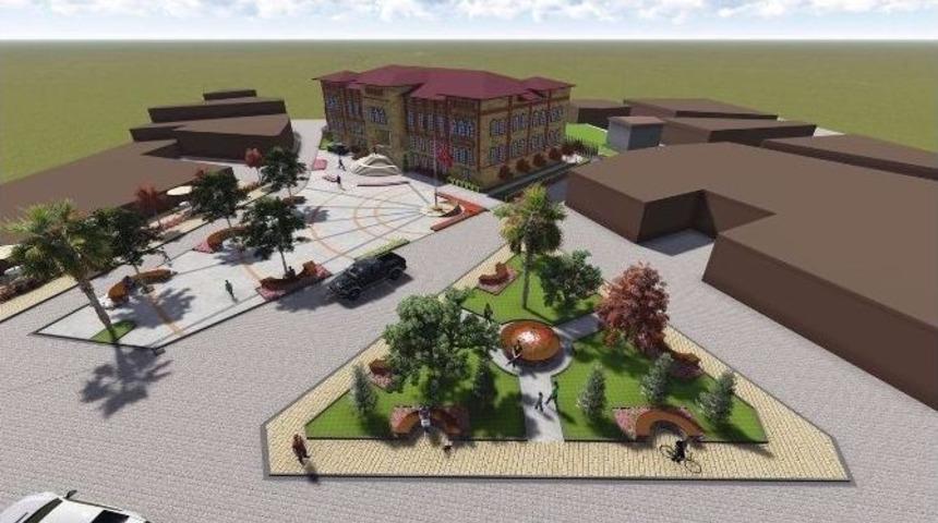 Cumhuriyet Meydanı 94. Kurtuluş Yıld&ouml;n&uuml;m&uuml;ne Hazırlanıyor