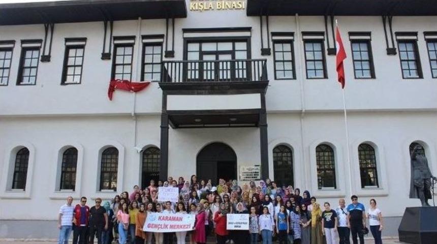 Karaman Gen&ccedil;lik Merkezi &Uuml;yeleri Amasya&rsquo;yı Gezdi
