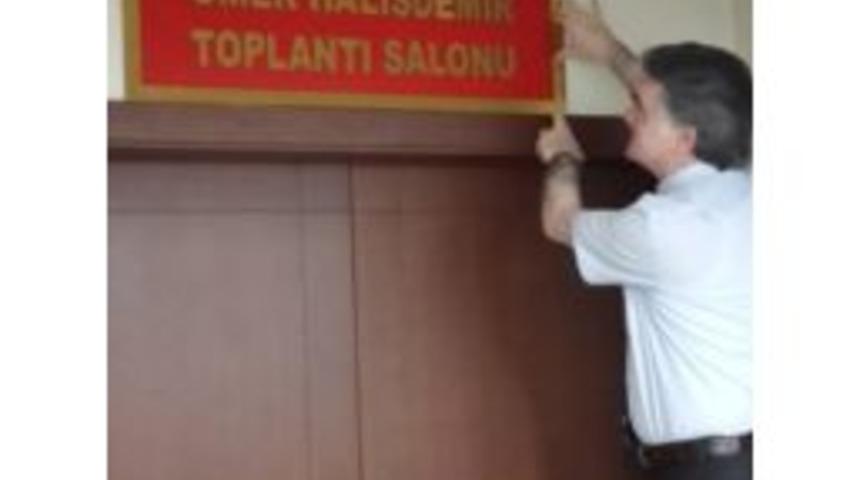 Şehidin Adı Valilik Toplantı Salonuna Verildi