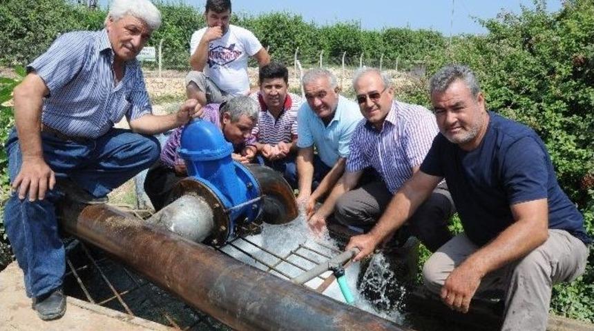 Erdemli&rsquo;de &Ccedil;ift&ccedil;ilerin Su Sevinci