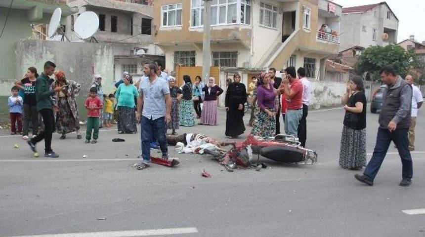 Otomobil İle Motosiklet &Ccedil;arpıştı: 1 Yaralı