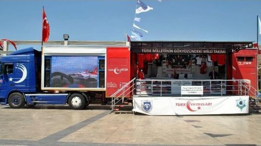 T&uuml;rk Yıldızları Tırı Aydın&rsquo;da