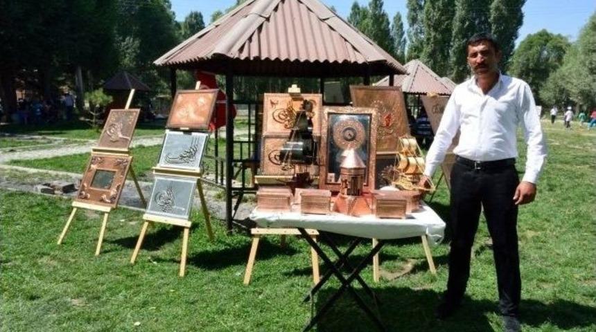 Ahlat&rsquo;ta Bakır İşlemeciliği Ve Filografi &Uuml;r&uuml;nlerine Rağbet Artıyor