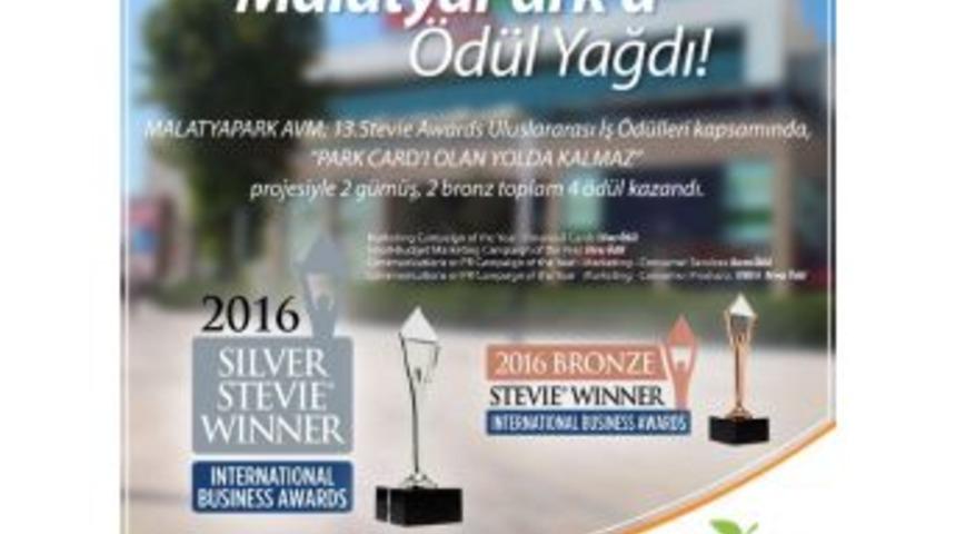 Malatyapark 4 Kategoride &Ouml;d&uuml;l Kazandı