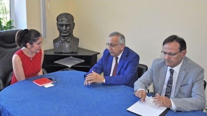 İtso Heyeti&rsquo;nden T&uuml;rkiye&rsquo;nin Minsk B&uuml;y&uuml;kel&ccedil;isi&rsquo;ne Ziyaret