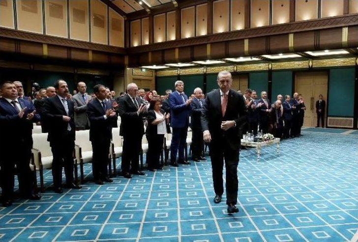 Cumhurbaşkanı Erdoğan, Feyzioğlu Ve Baro Başkanlarını Kabul Etti G1