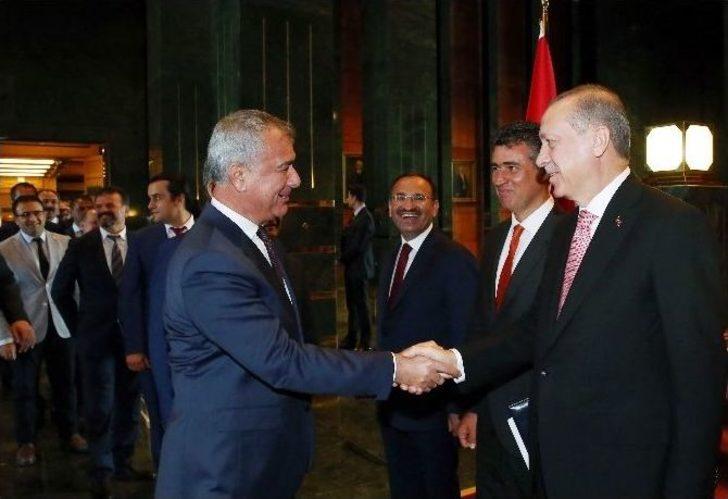 Cumhurbaşkanı Erdoğan, Feyzioğlu Ve Baro Başkanlarını Kabul Etti G5