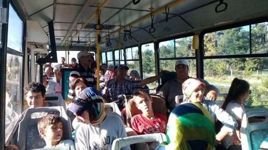 Engelliler Derneği &Uuml;yeleri Piknik Organizasyonuyla Eğlendi