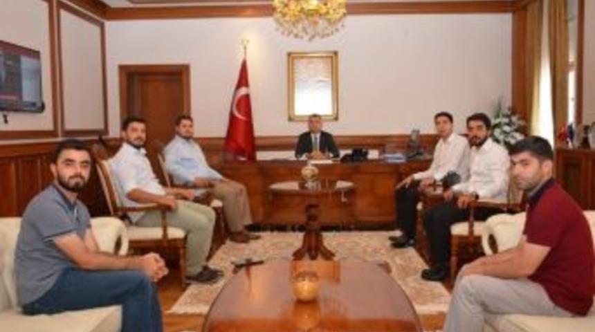 T&uuml;gva&rsquo;dan Vali Mustafa Toprak&rsquo;a Ziyaret