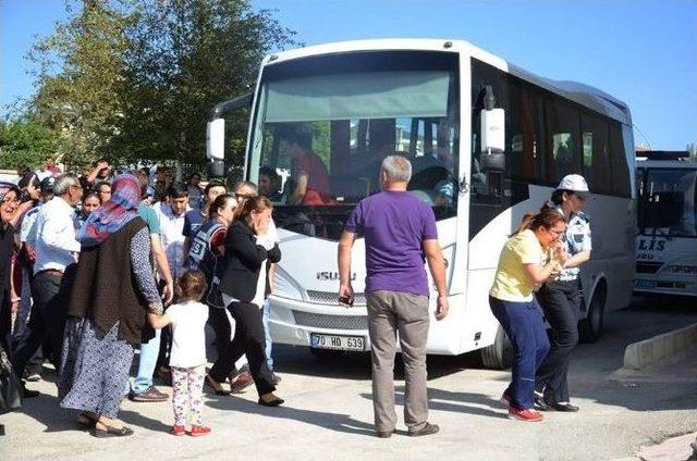 Karaman’da Fetö Operasyonunda Gözaltına Alınan 22 Kişi Adliyeye Sevk Edildi