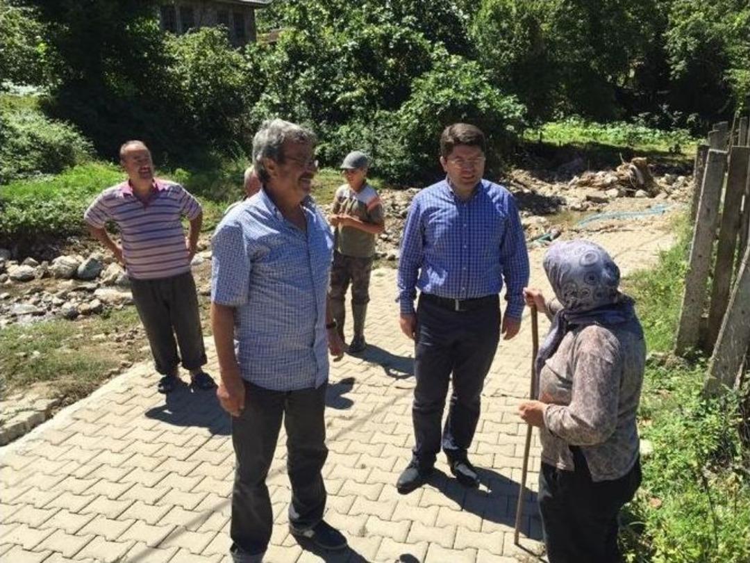 Milletvekili Tun&ccedil; Sel Afetinin Yaşandığı B&ouml;lgelerde