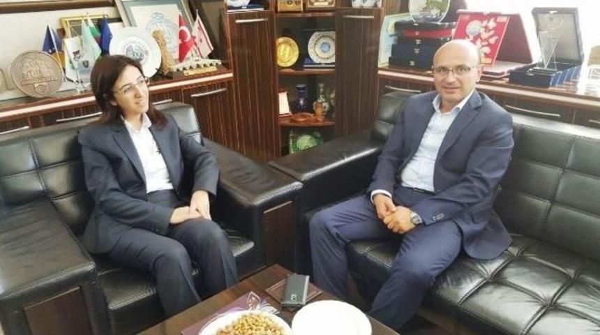 Vali Yılmaz&rsquo;a Projeler Anlatıldı